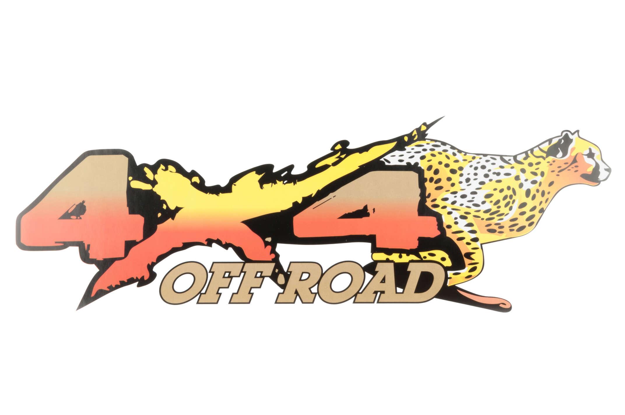 Наклейка декор 4*4 OFF ROAD (35х10см) (#7382)