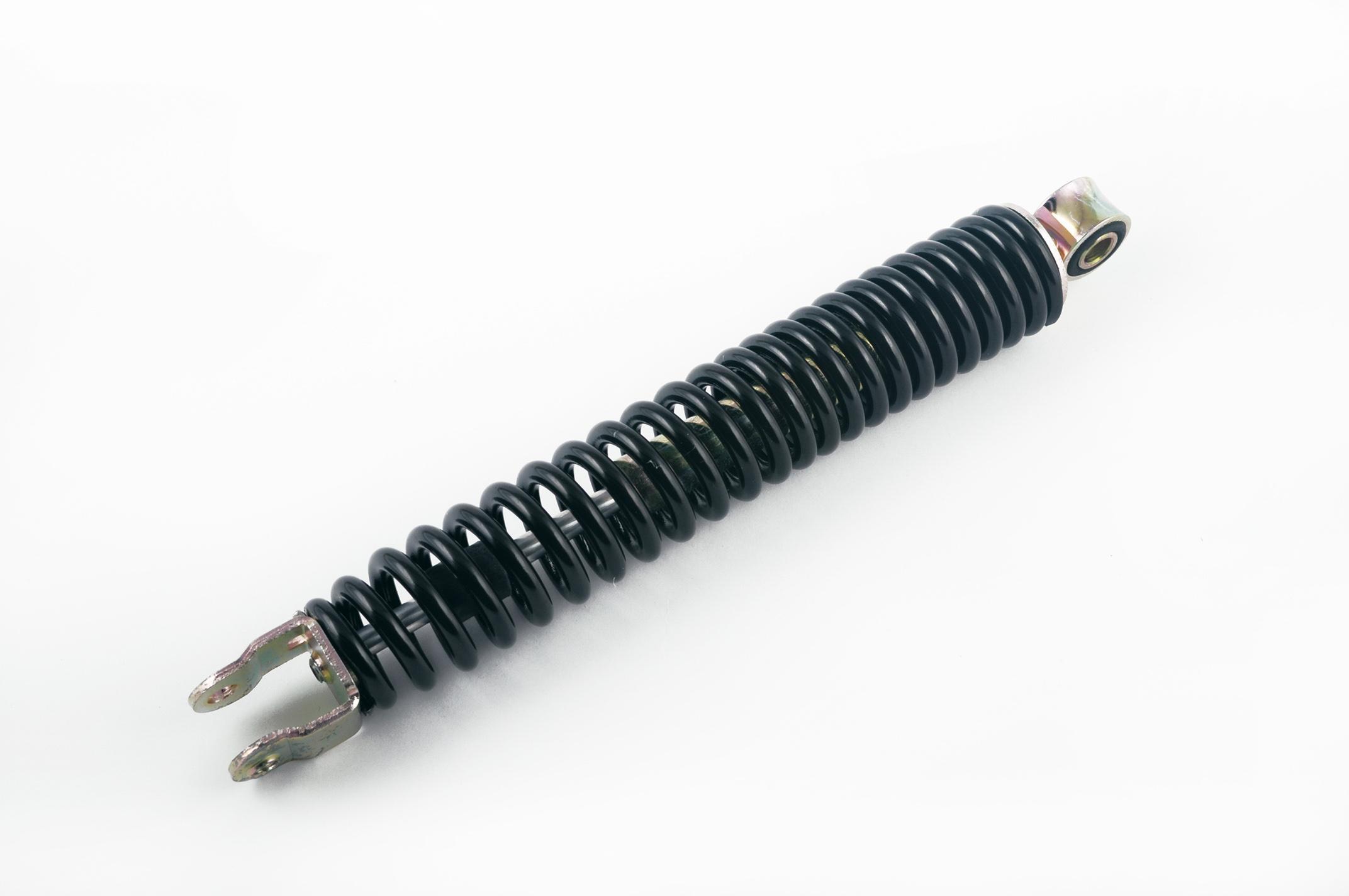 Амортизатор GY6, DIO, LEAD 280mm, стандартний (чорний) KOMATCU