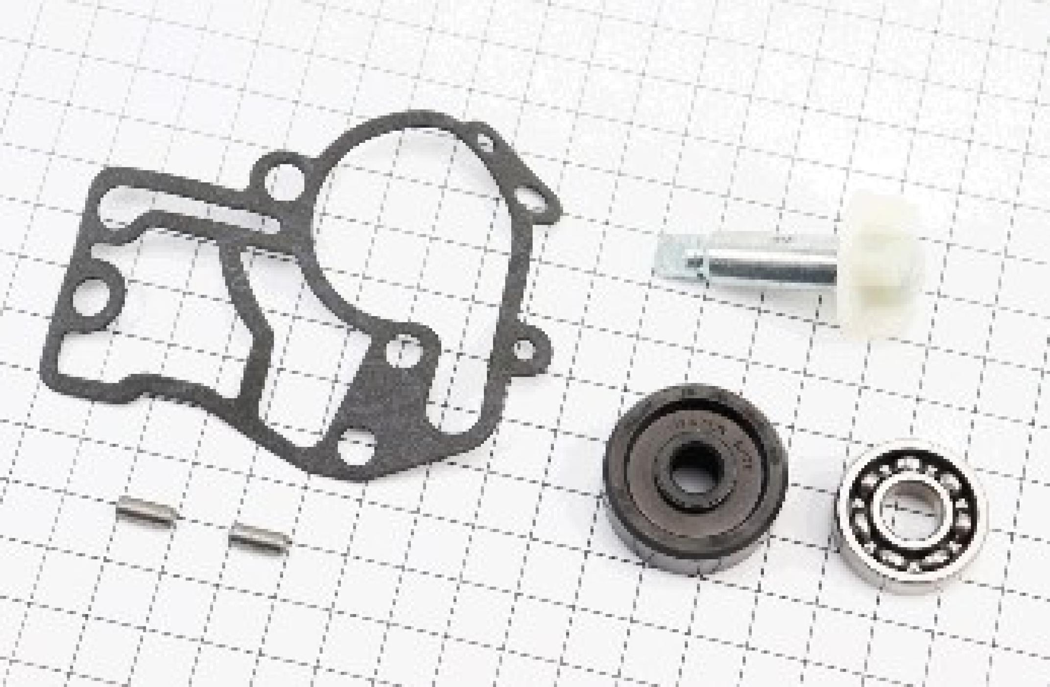 Ремкомплект помпи GEAR 4T/JOG SA36 (+ крильчатка, 6 шт) KOMATCU