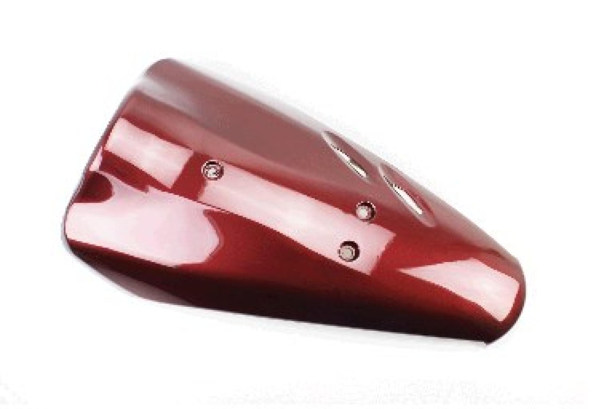 Пластик Honda DIO AF34/35 передній (дзьоб) (бордовий) KOMATCU