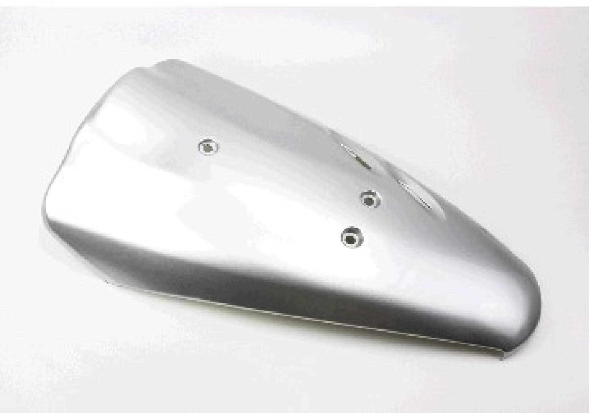 Пластик Honda DIO AF34/35 передній (дзьоб) (сірий) KOMATCU