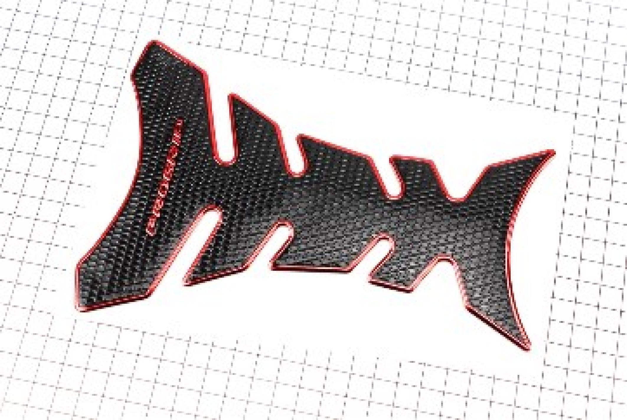 Наклейка на бак PROGRIP, з червоною окантовкою