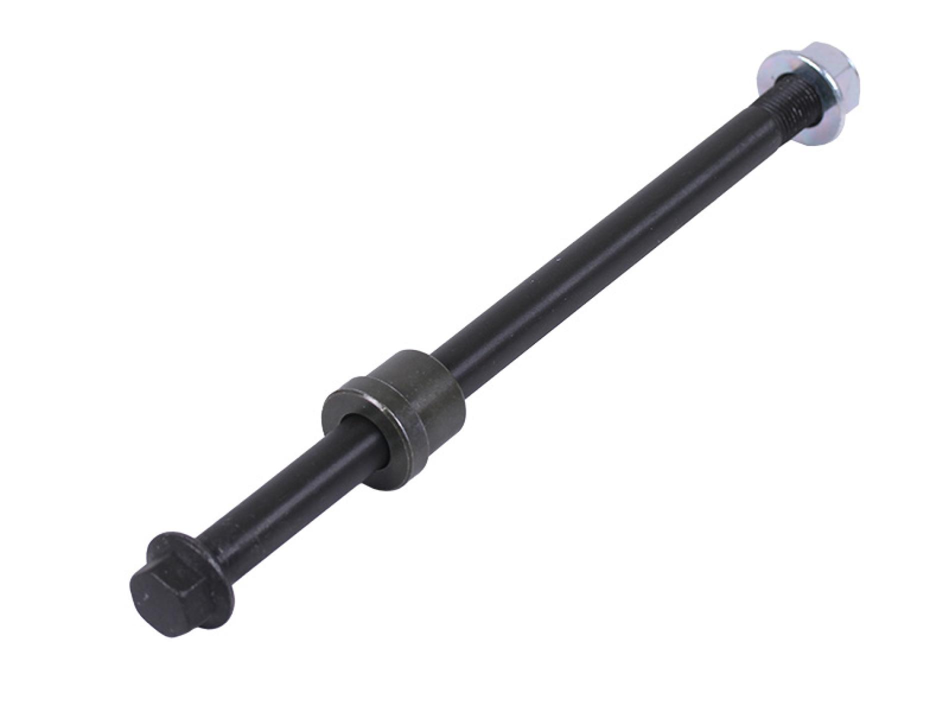 Ось переднього колеса LF200-10L (+втулка, гайка) M12*1.25 AMG