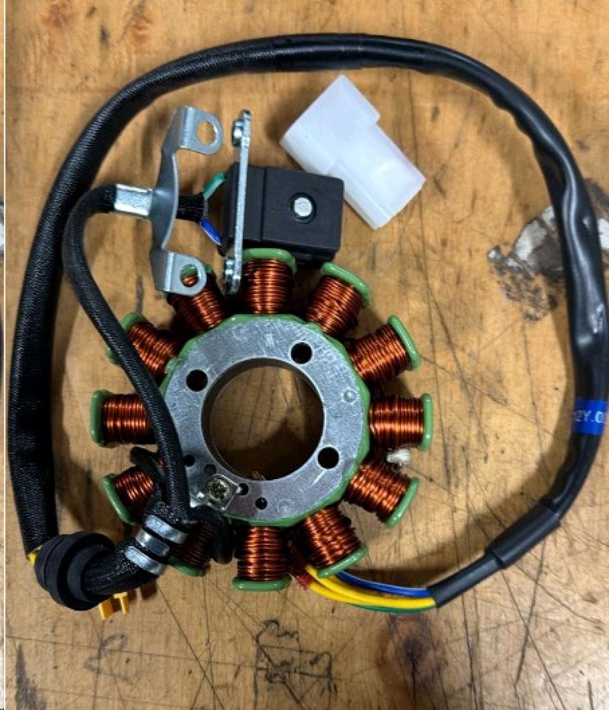 Статор генератора 4T Profactory 250 (12 котушок, 5 пров, 3 фази) VV-2