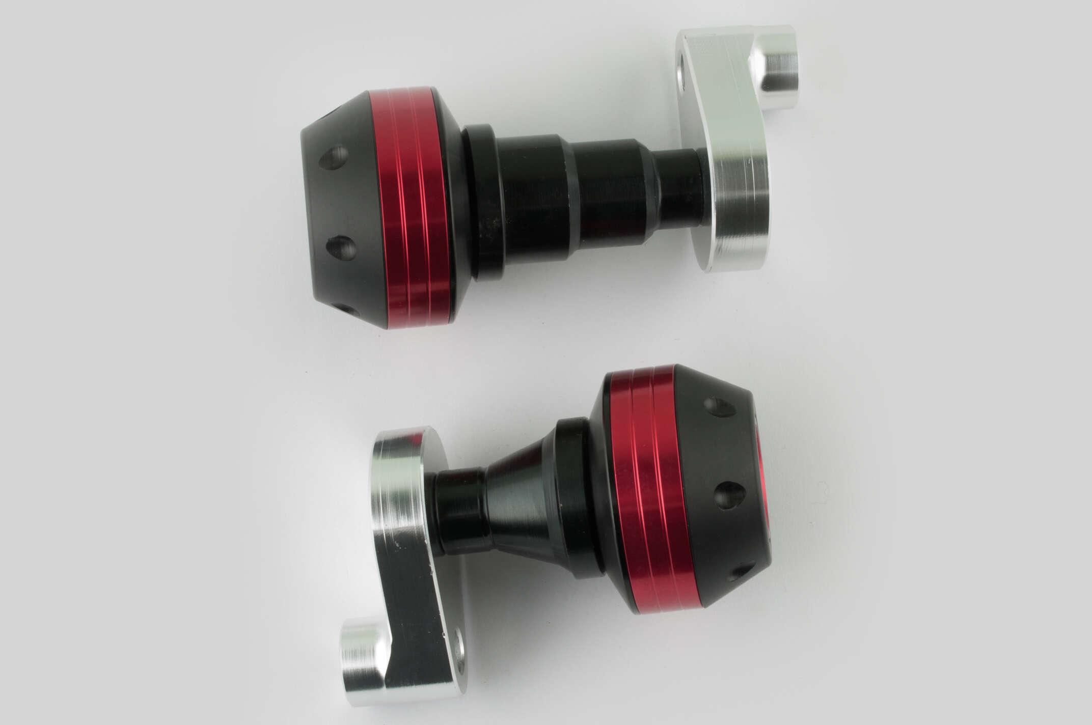 Отбойники двигателя боковые (красные) RIDE IT