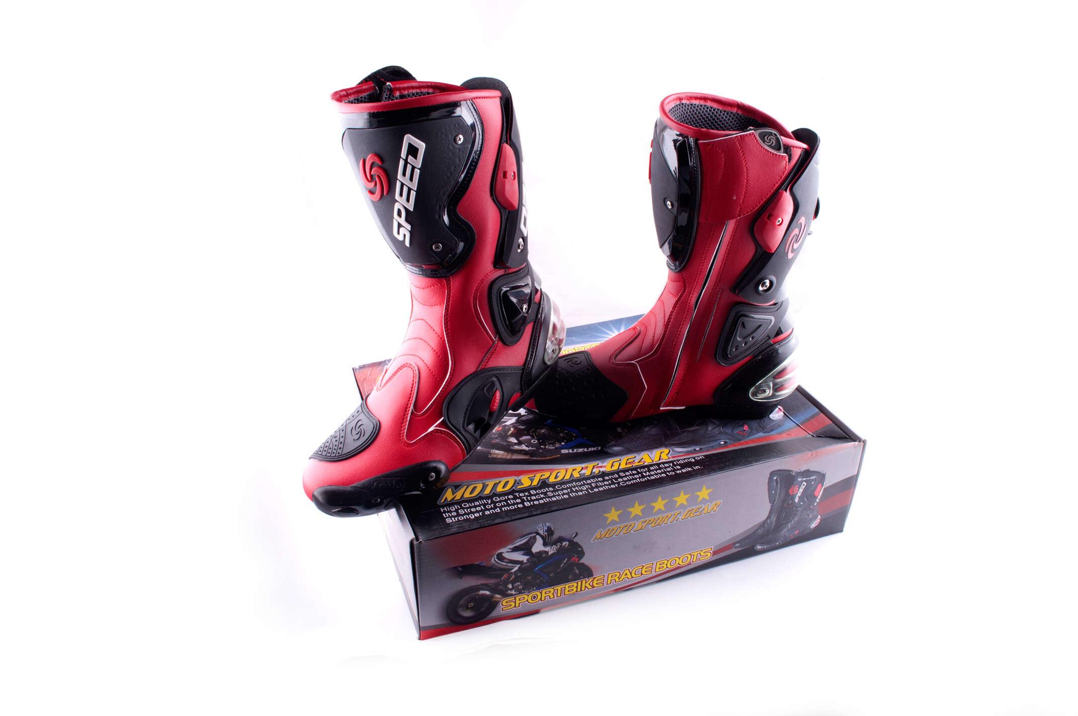 Черевики PROBIKER (mod:1001, size:43, червоні)