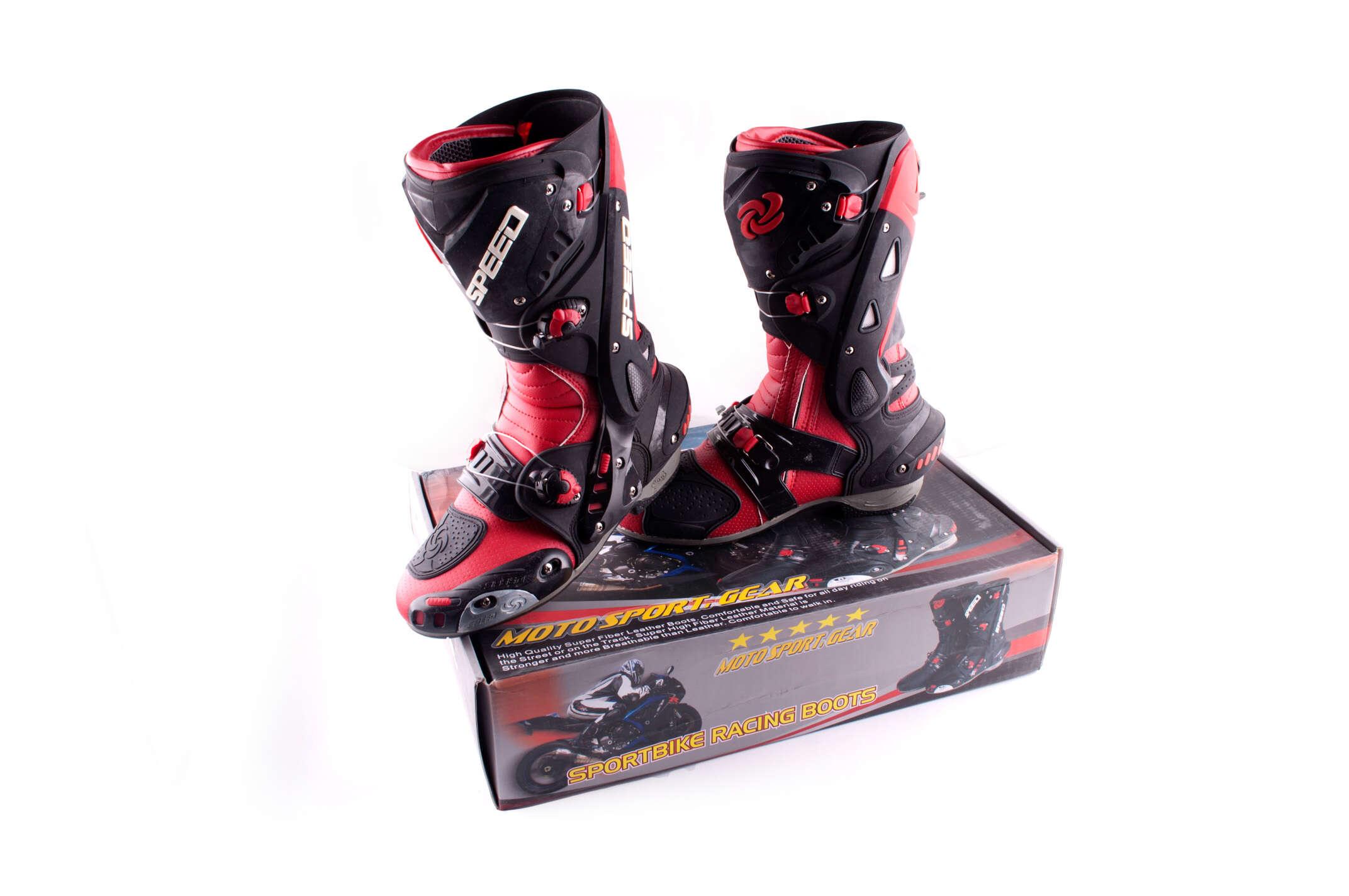 Черевики PROBIKER (mod:1003, size:41, червоні)