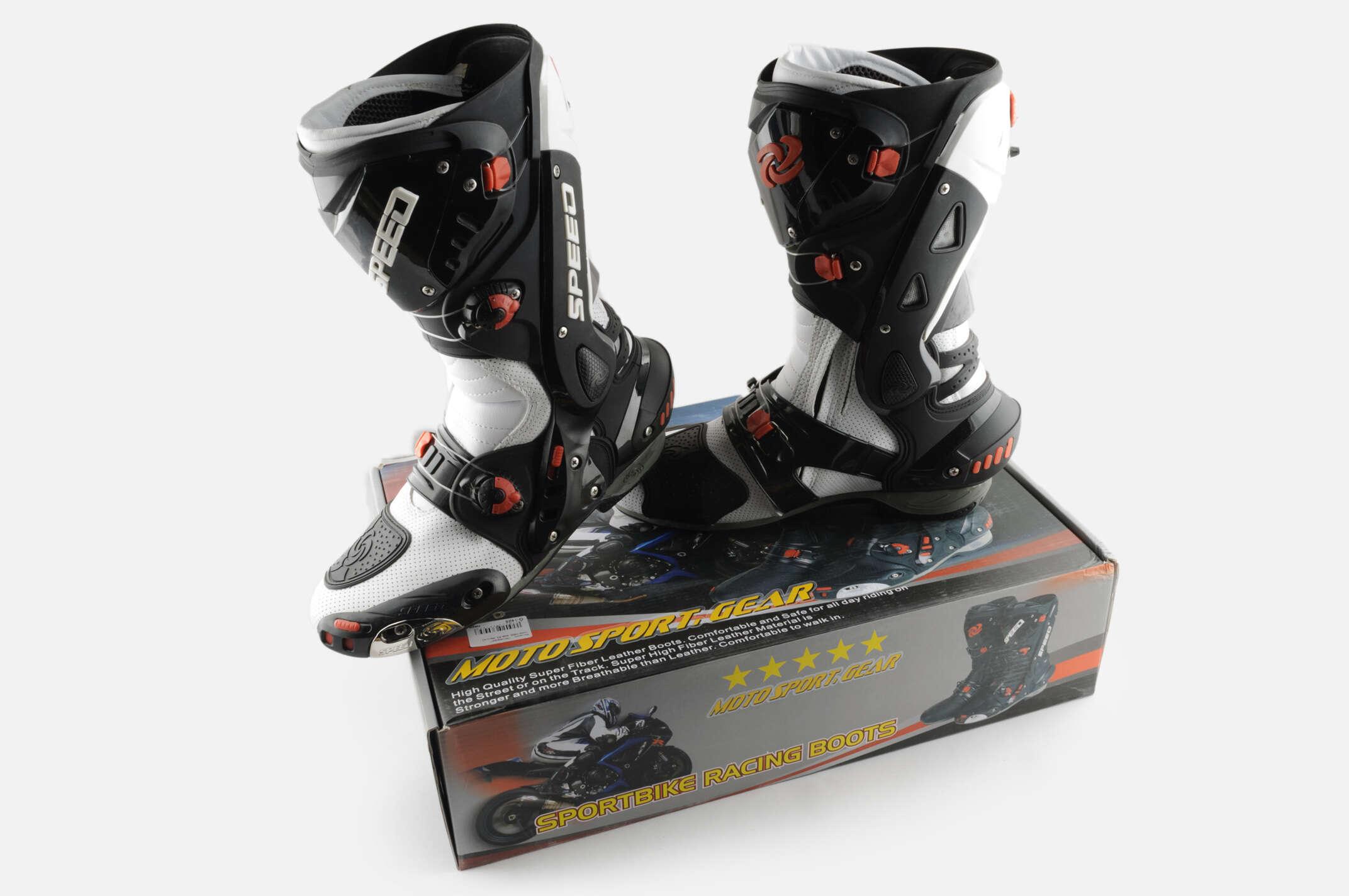 Ботинки PROBIKER (mod:1003, size:40, белые)
