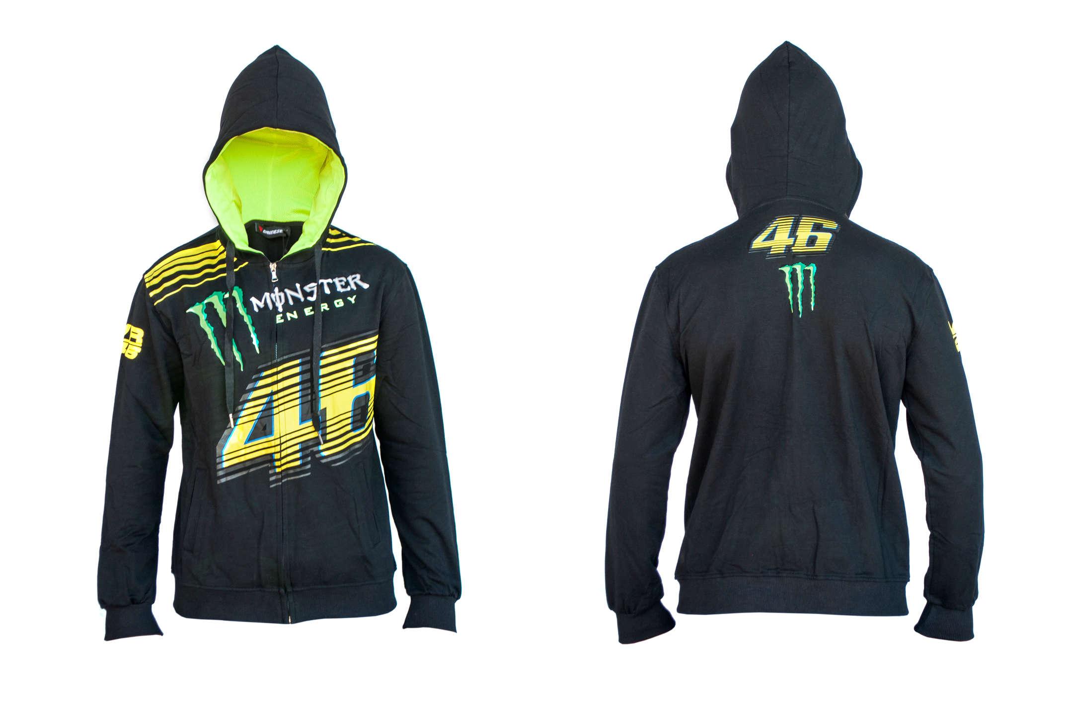 Мастерка (черно-желтая-зеленая 46 size XL) MONSTER