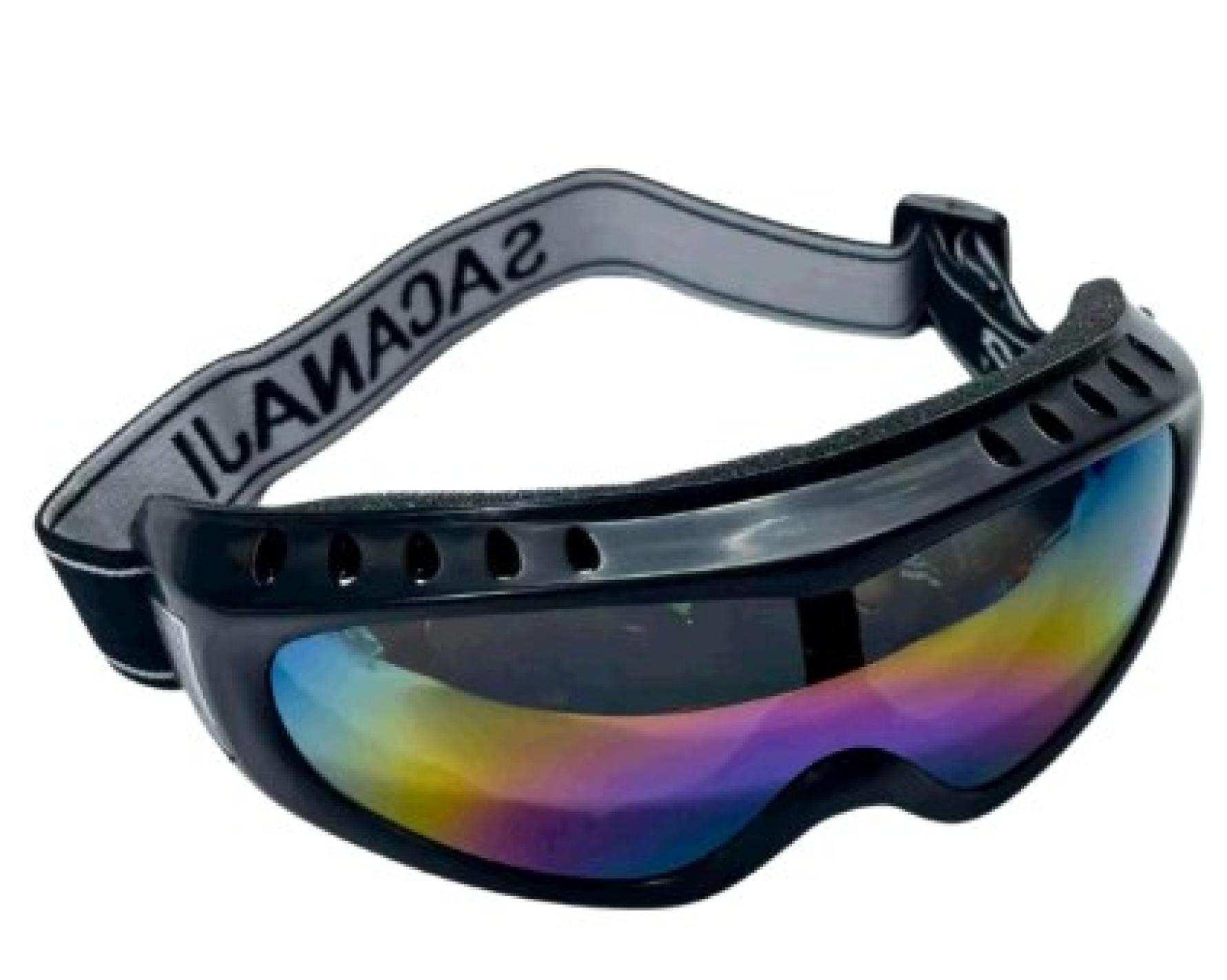Маска Cross goggles для катання на велосипеді/лижах хамелеон BBC
