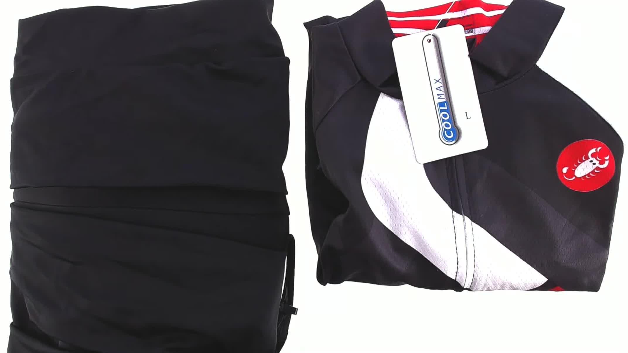 Велокостюм   (черно-красный, size:L)
