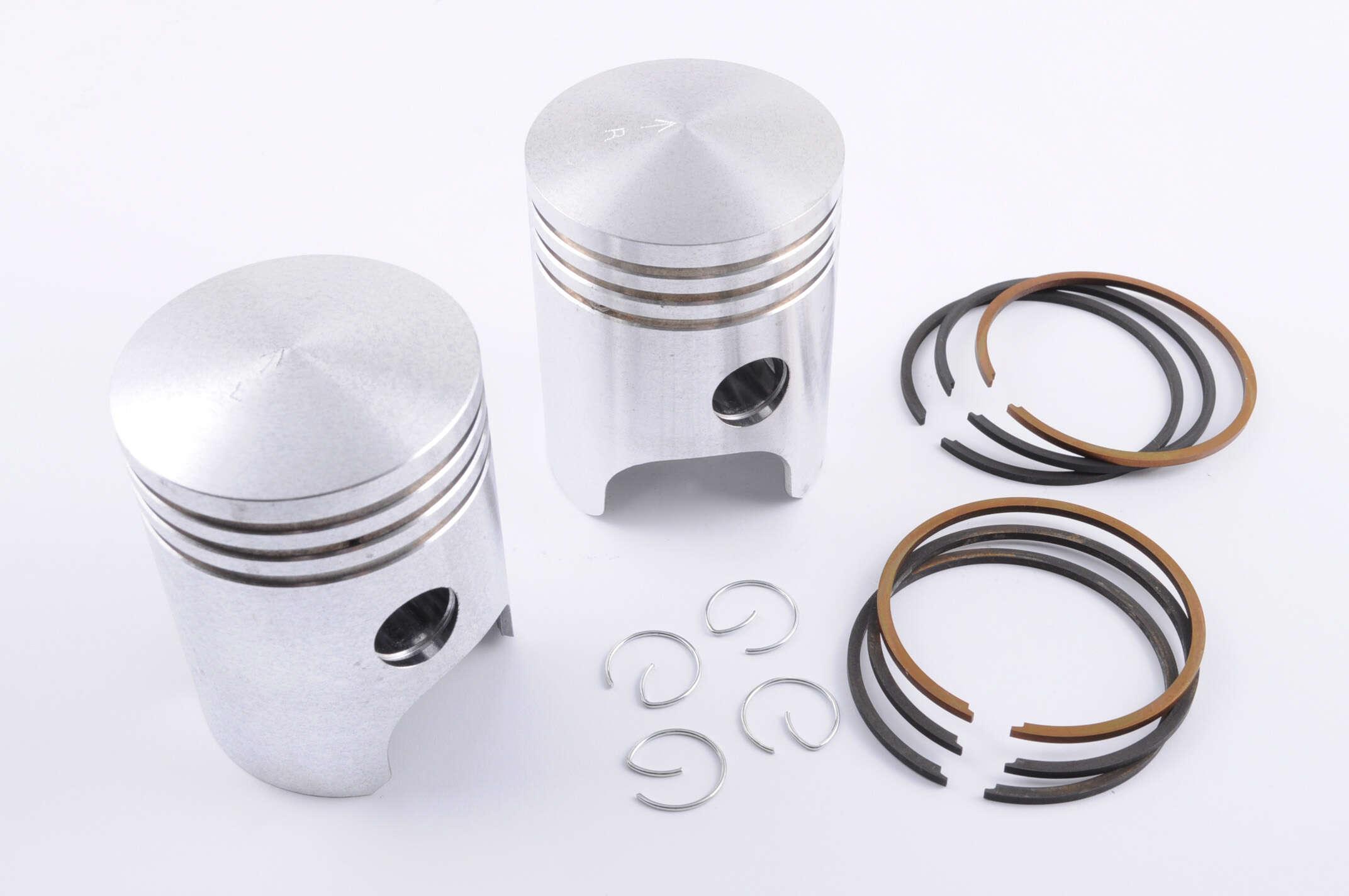 Поршень   ЯВА 12V .STD   (Ø58,00)   (пара)   (+кольца поршневые, стопорные)