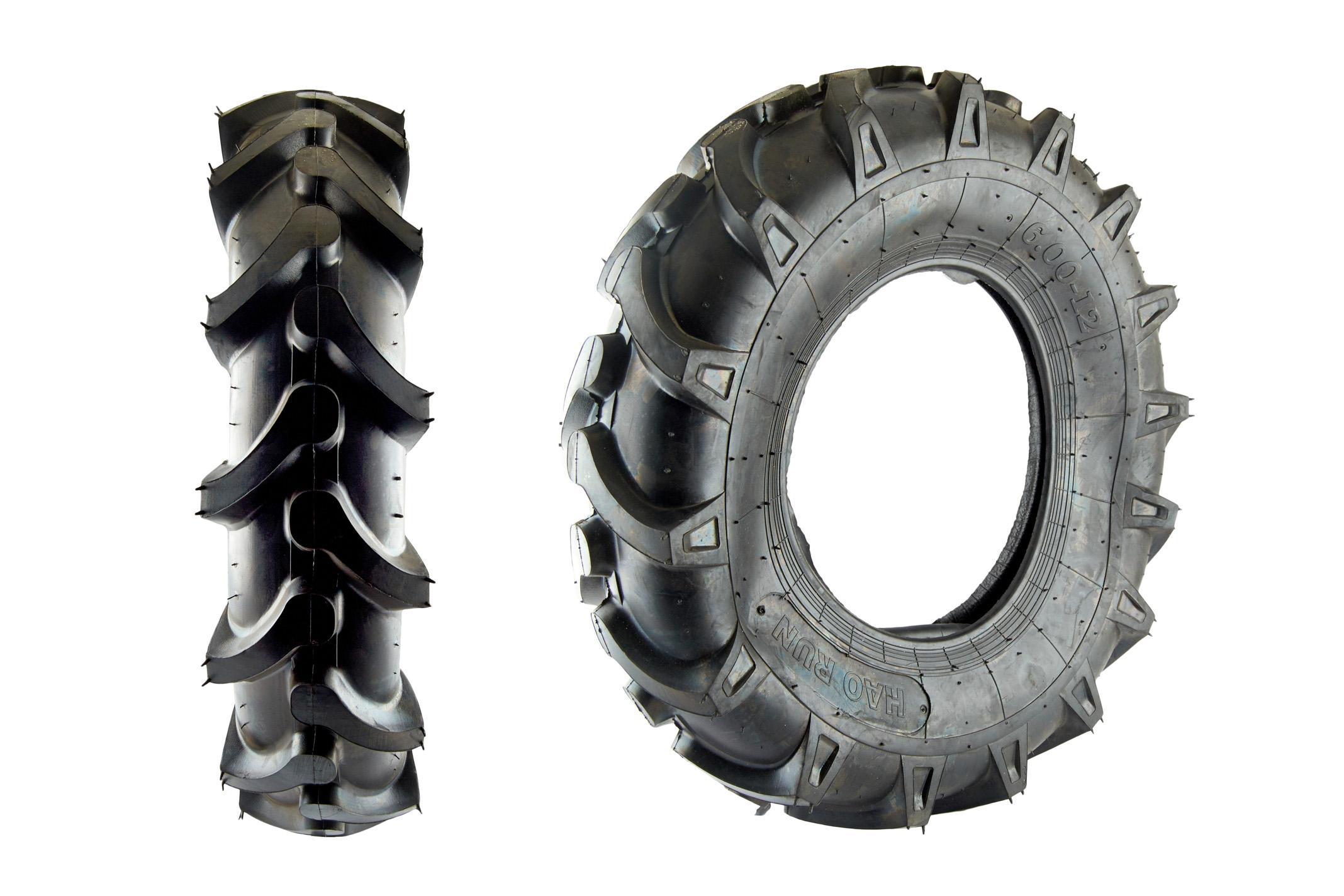 Шина 6,00 -12 TT елочка 10 PR 9,5 кг (с камерой) AMG-2