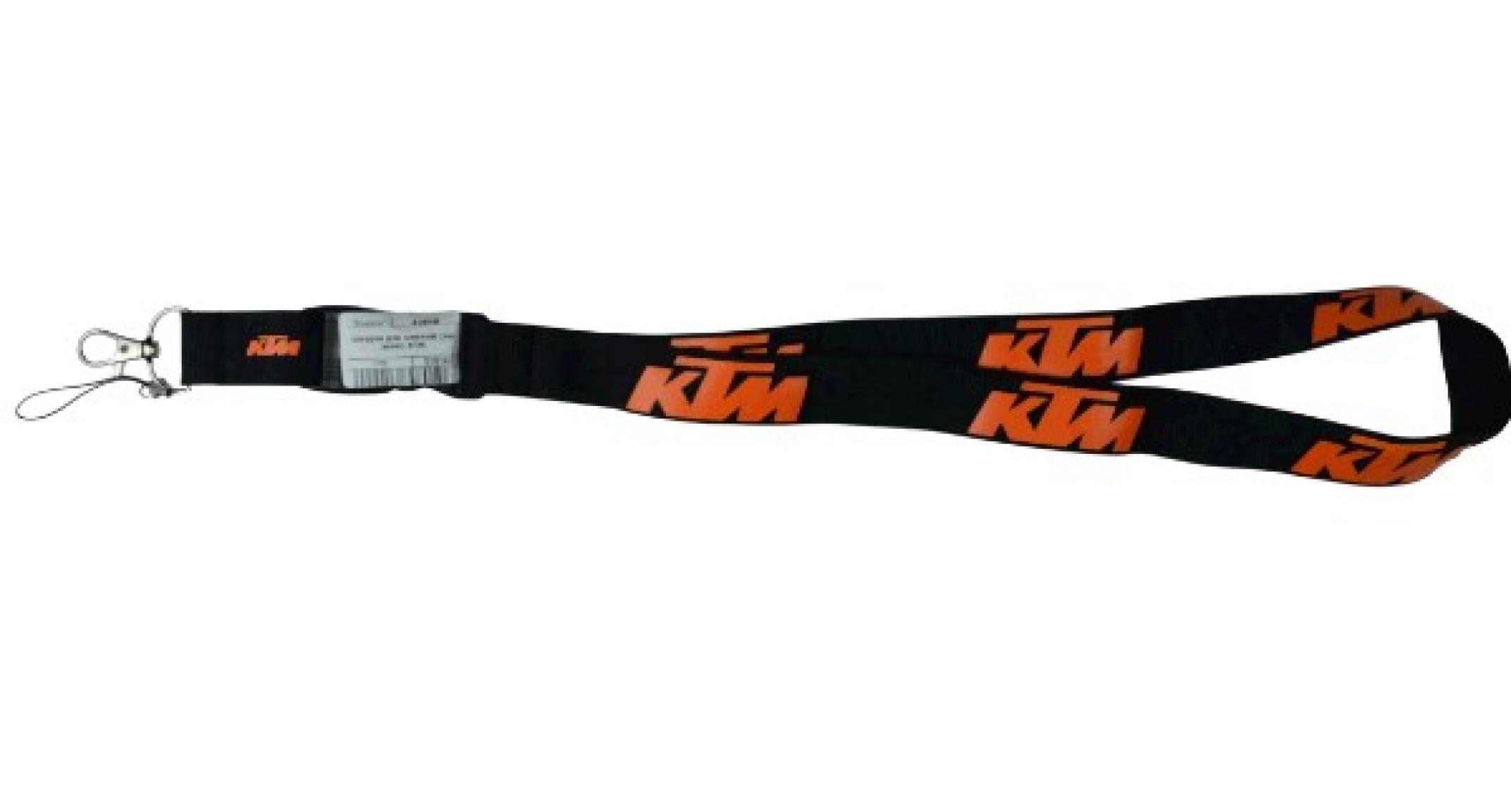 Ремінець для ключів KTM (чорний) VV