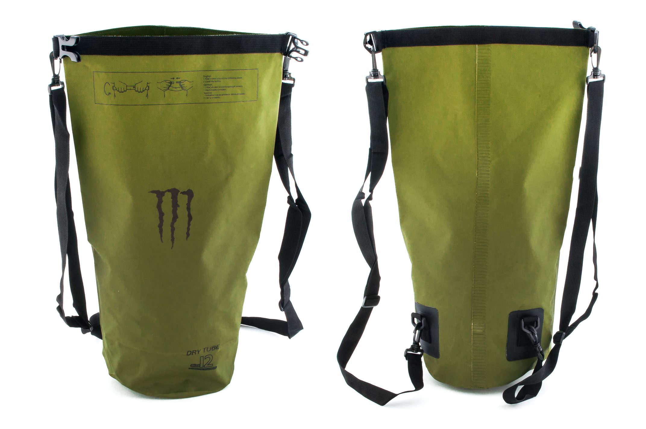 Рюкзак (зеленый, с затяжкой) MONSTER ENERGY