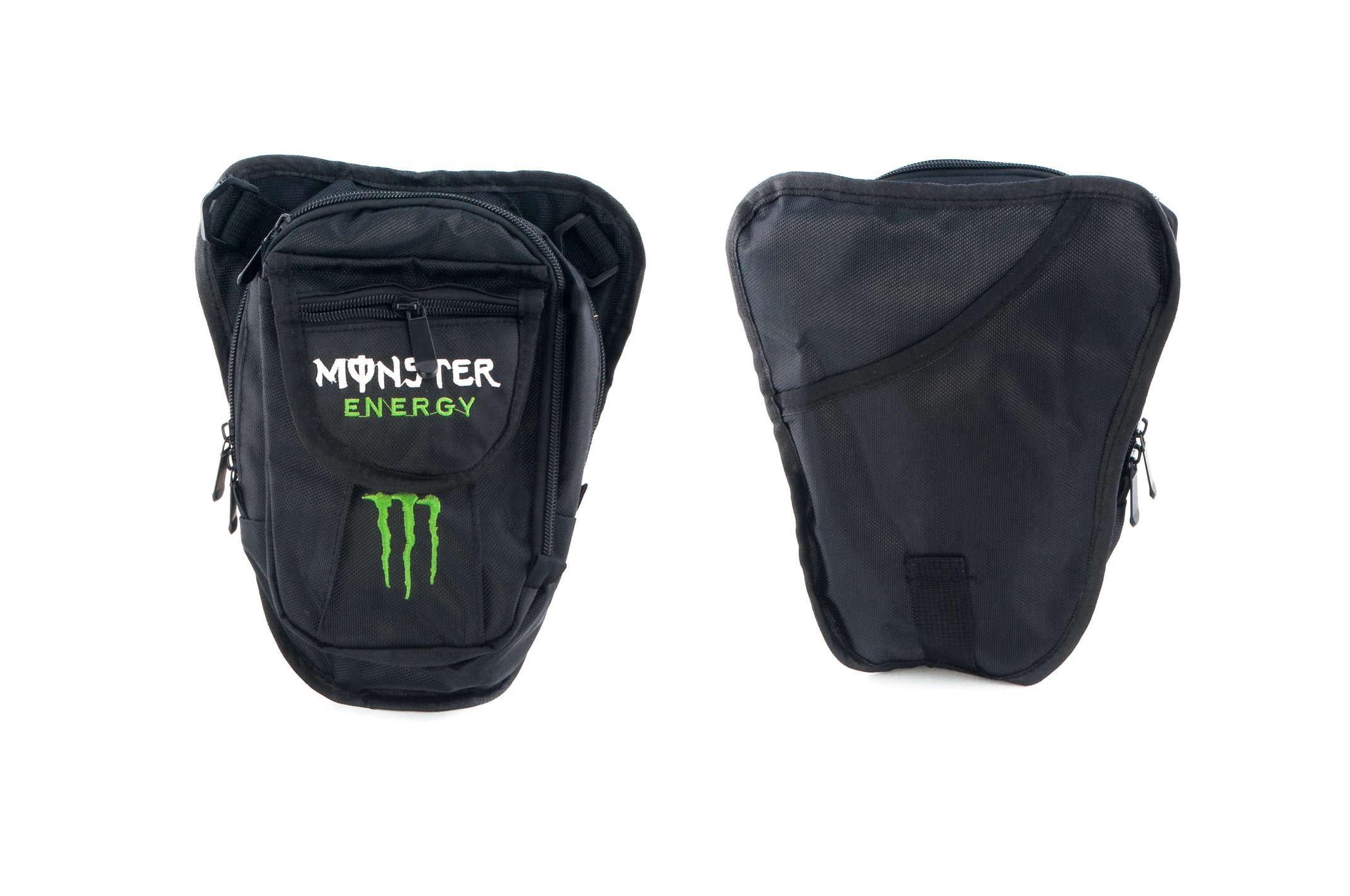 Сумка (черная, набедренная) MONSTER ENERGY