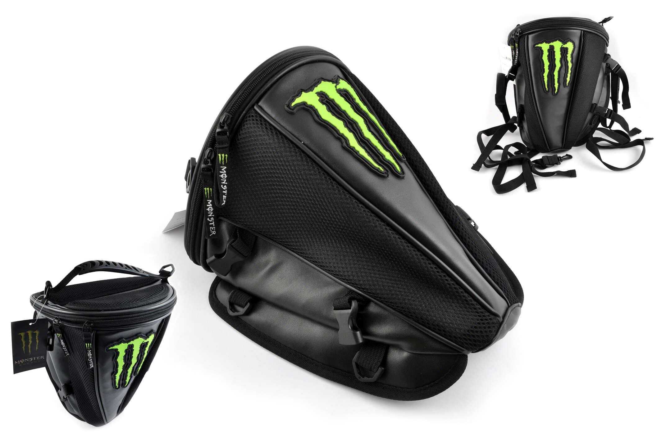 Рюкзак-сумка MONSTER ENERGY (mod:B-1, на хвост мотоцикла)