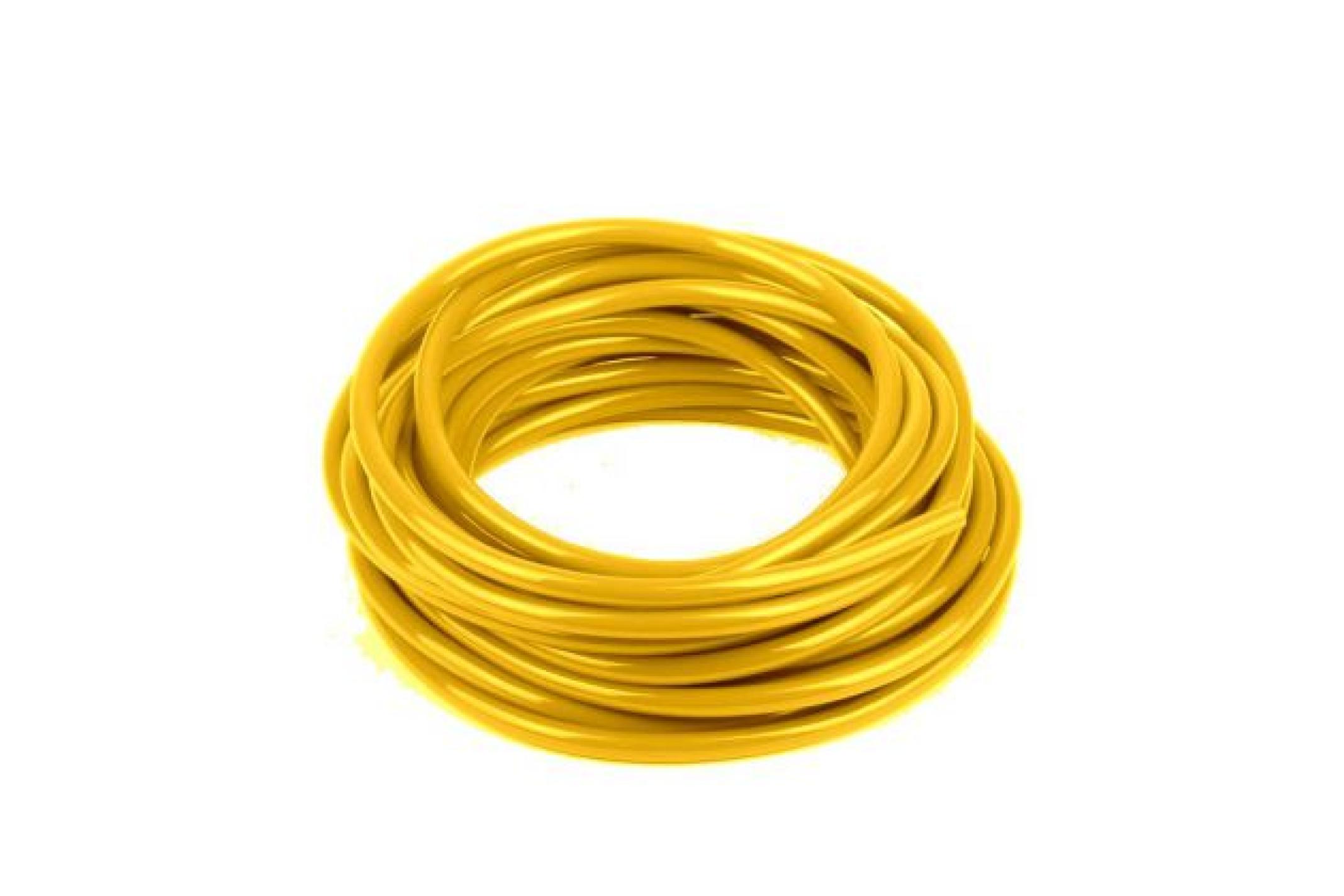 Шланг масляный Ø2mm, 40 метров (силиконовый, желтый) BBC