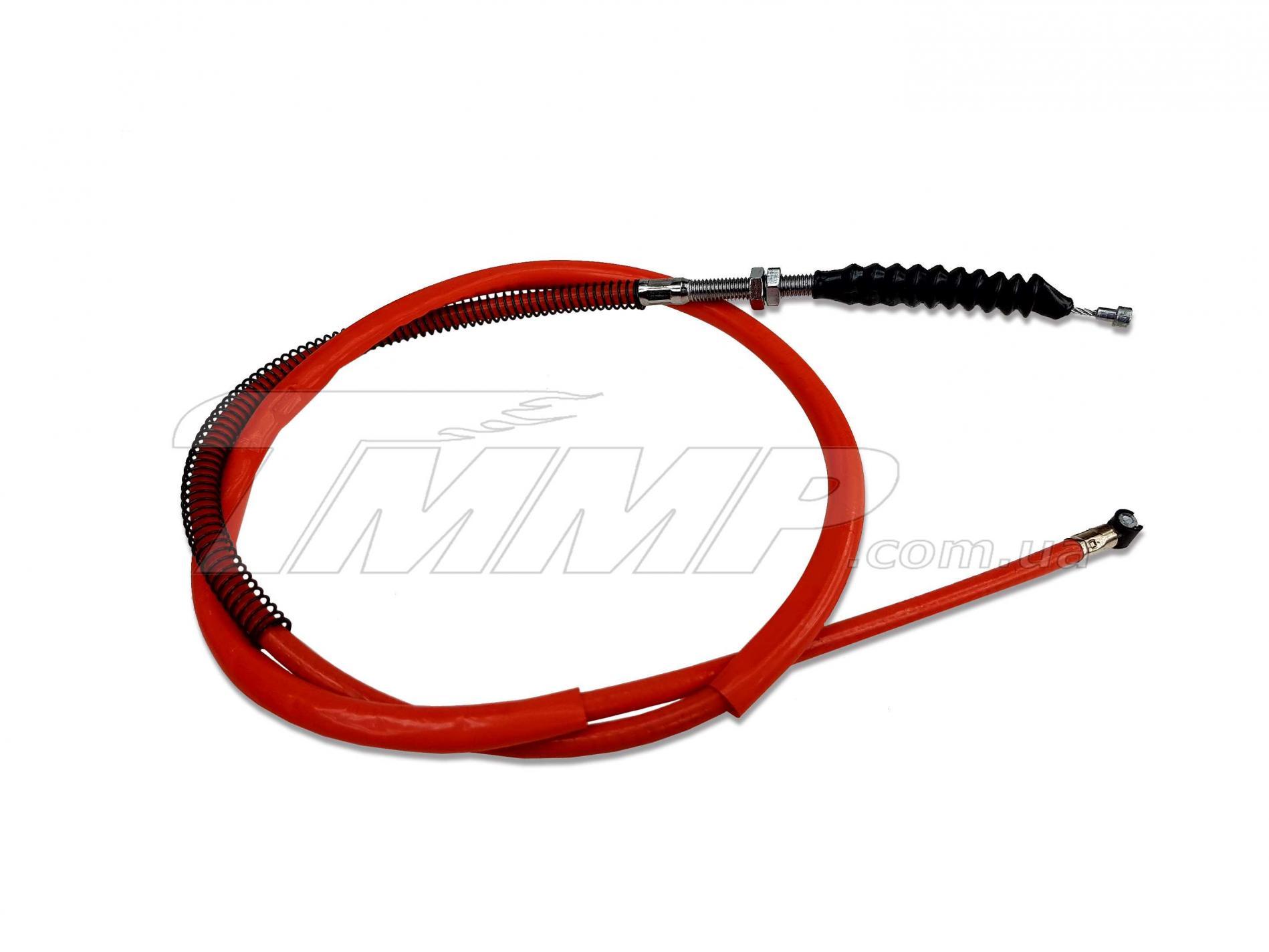 Трос зчеплення Zonsghen, Lifan 125/150 (1100mm, уп.1шт) (SILICON RED) (TM) EVO