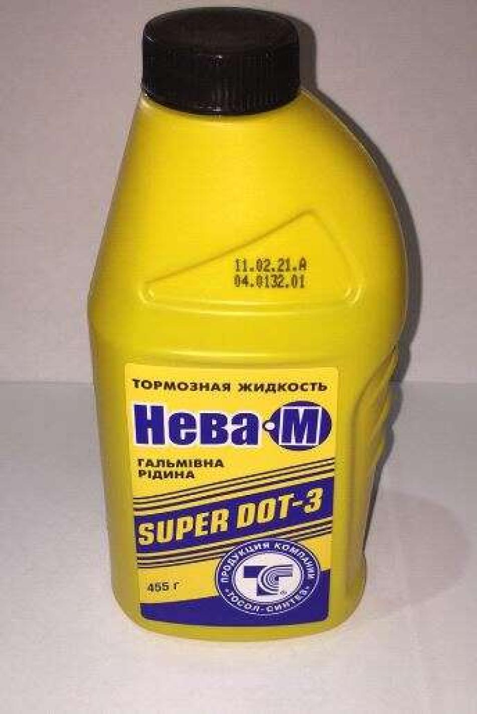 Тормозная жидкость DOT 3 (455мл) НЕВА-М
