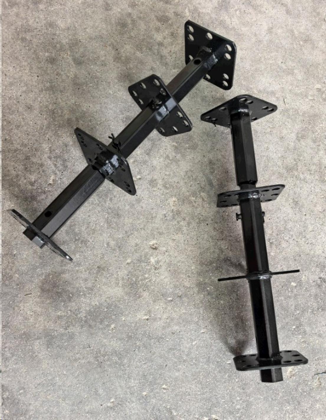 Труба фрези м/б 178F/186F (6/9Hp) (L=370-380mm 3+1, D-23mm) DIGGER