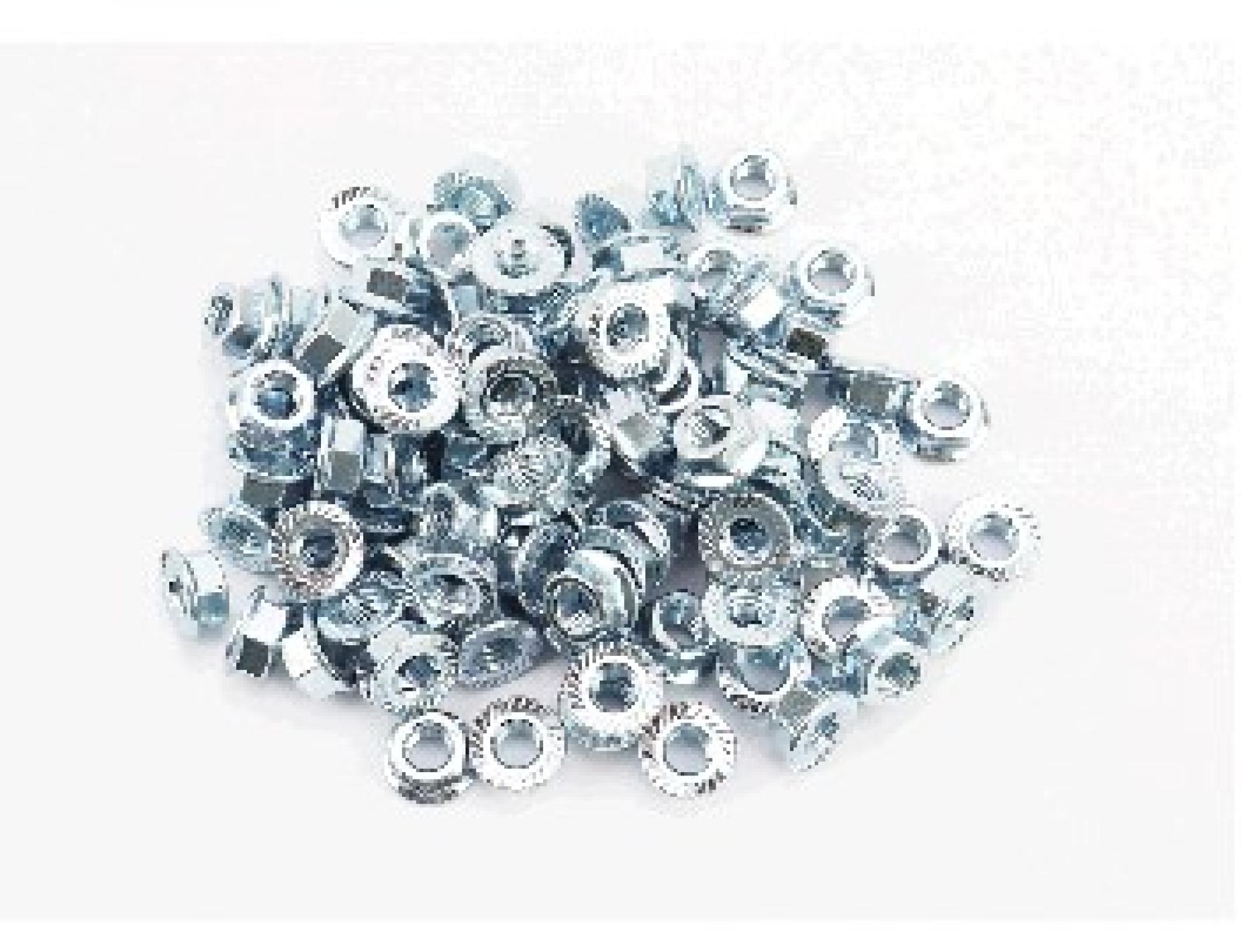 Гайка М8 x 1,25 фланц DIN6923, 100шт KOMATCU