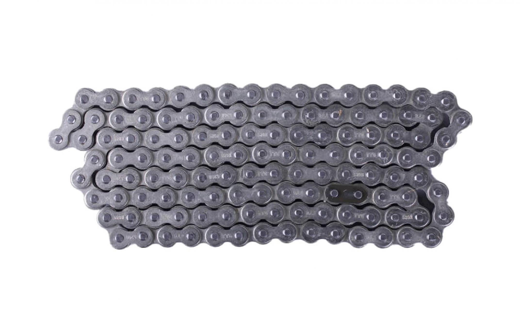 Трансмісійний ланцюг 520H-124L X-Ring (срібний) AMG