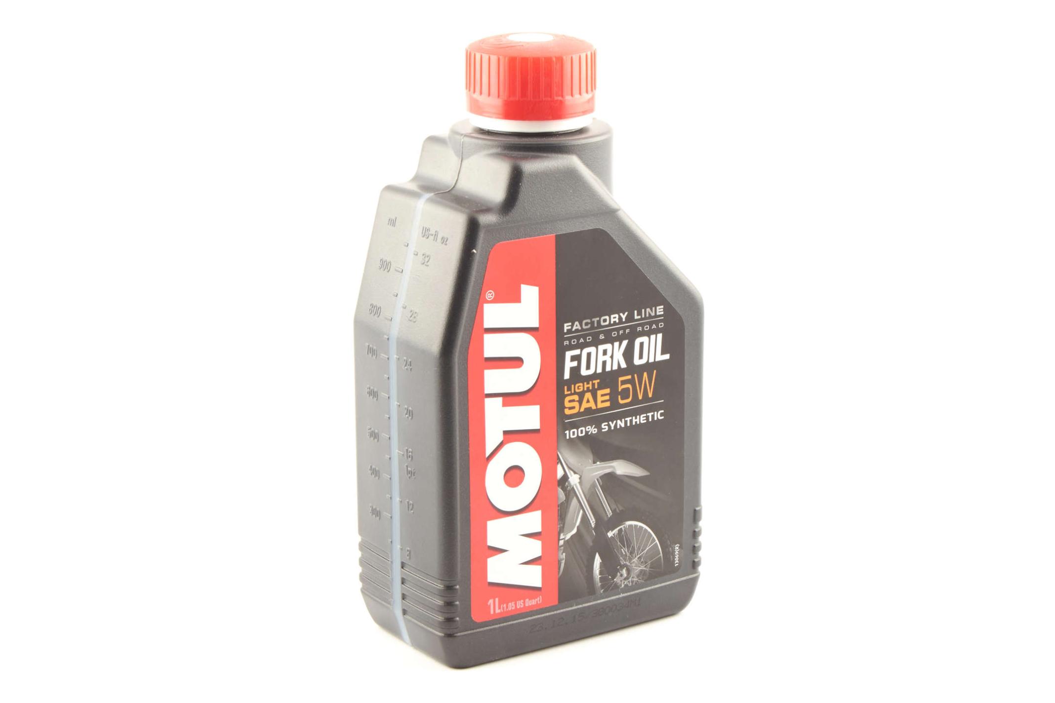 Масло вилочное, 1л (синтетика, 5W, Light, Factory Line) MOTUL (#105924)