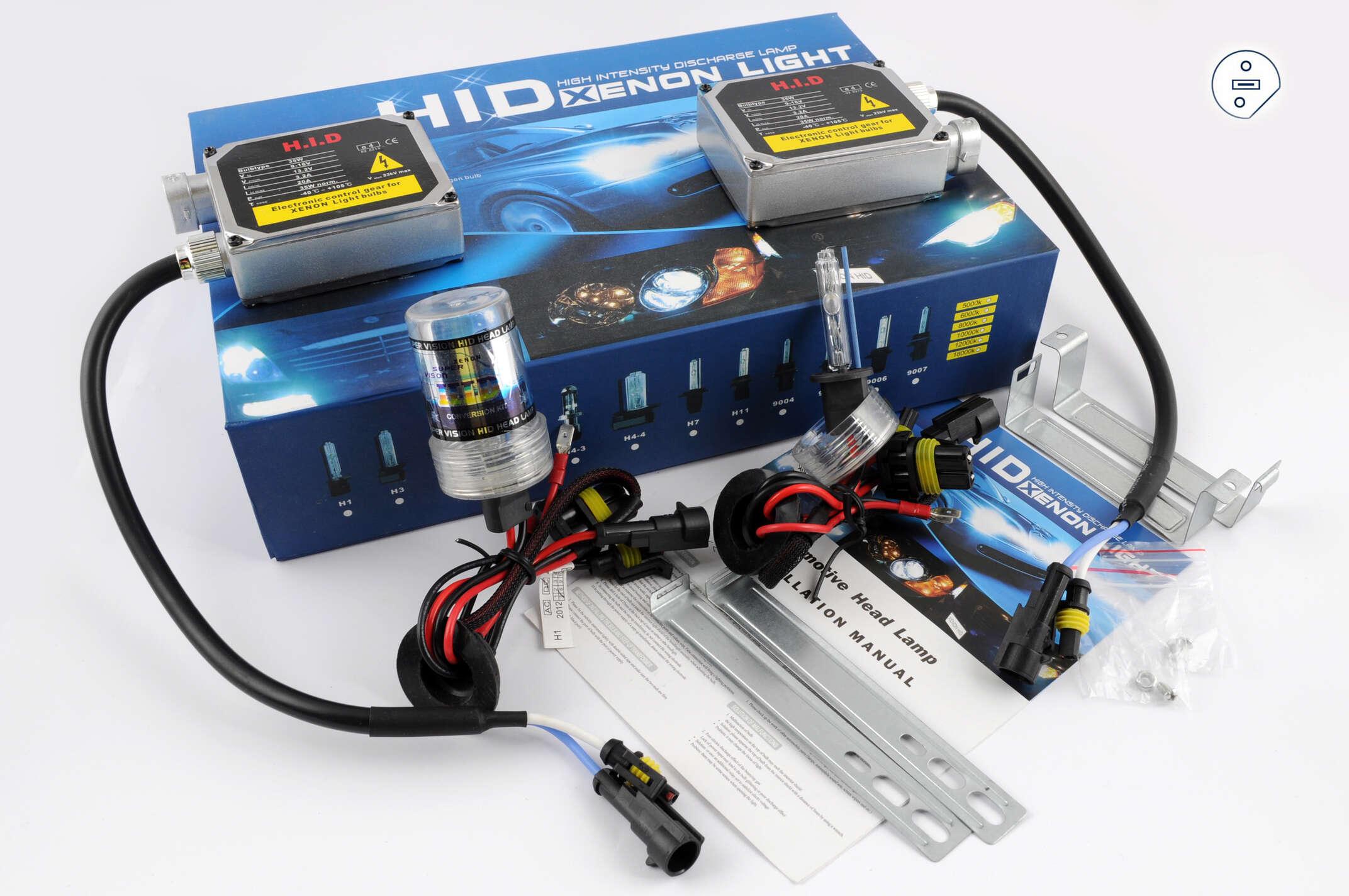 Ксенон (авто) H1 DC 8000K 35W (арт:15)