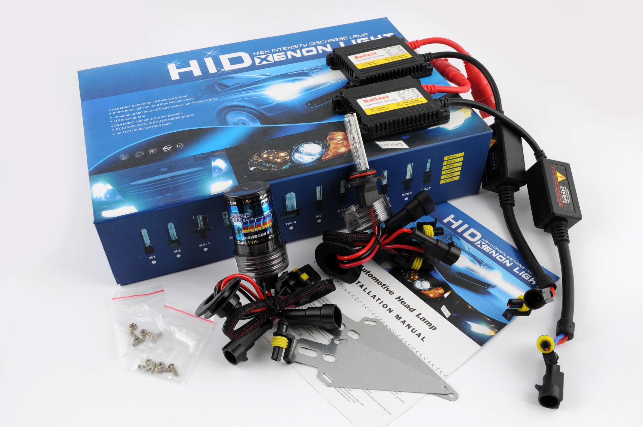 Ксенон (авто) H10 DC 8000K 35W slim (арт:24)