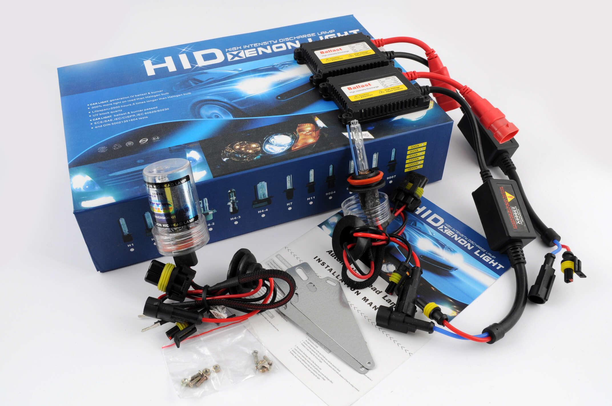 Ксенон (авто) H11 DC 8000K 35W slim (арт:32)