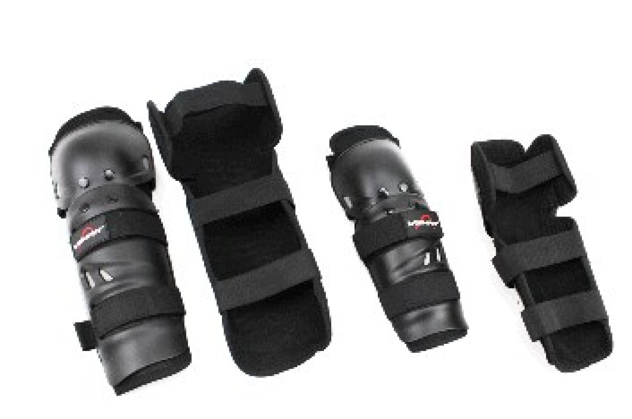 Щитки (наколінники + налокітники, чорні) S-109